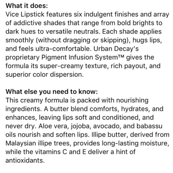 Urban Decay Vice Lipstick Bittersweet - Picture 16 of 16